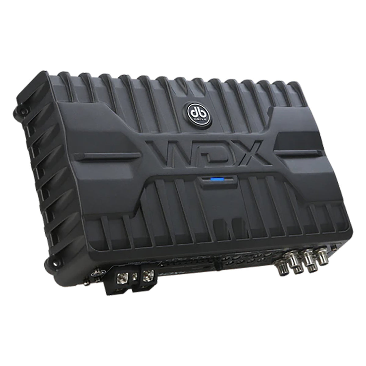 DB Drive WDX-R1000.5 5-Channel Class D Car Amplifier, 4 x 125W + 250W at 4 Ohms