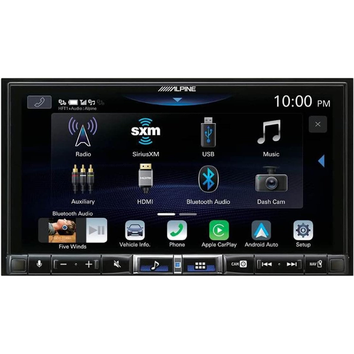 Refurbished Alpine iLX-507 7" SiriusXM-Ready Digital Media Receiver