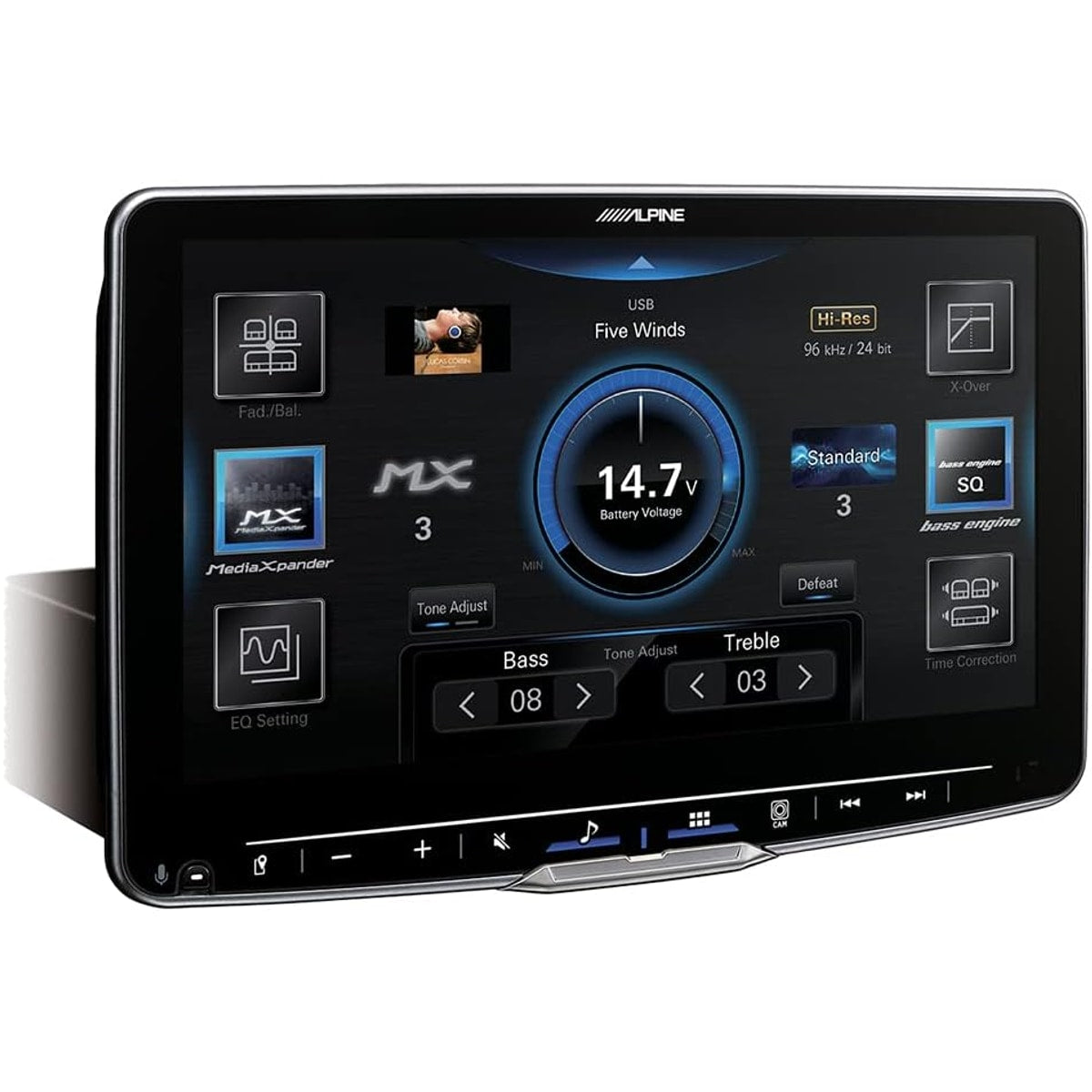 Refurbished Alpine iLX-F511 11" Floating Touchscreen Receiver
