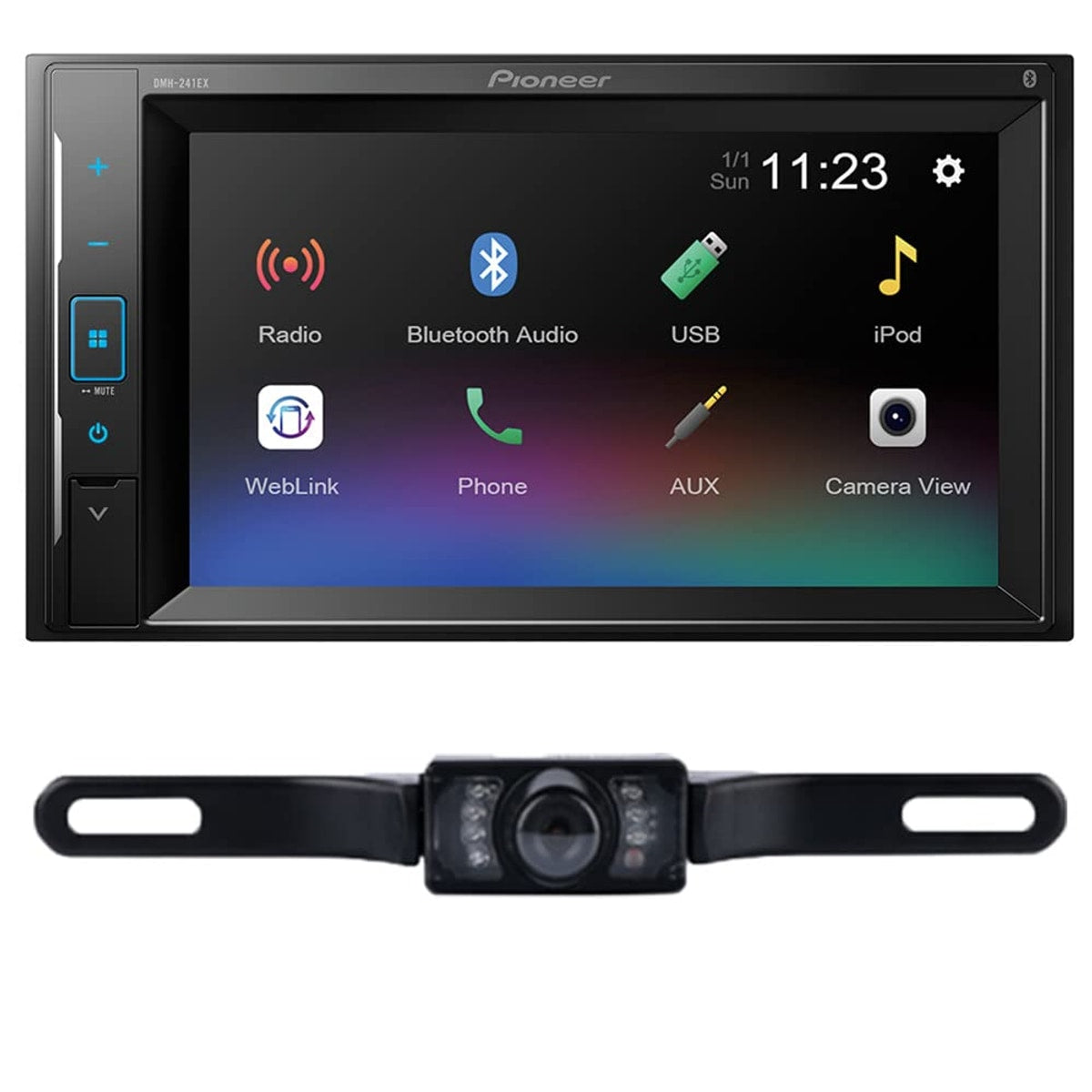 Refurbished Pioneer DMH-241EX 6.2" Touchscreen Multimedia Receiver