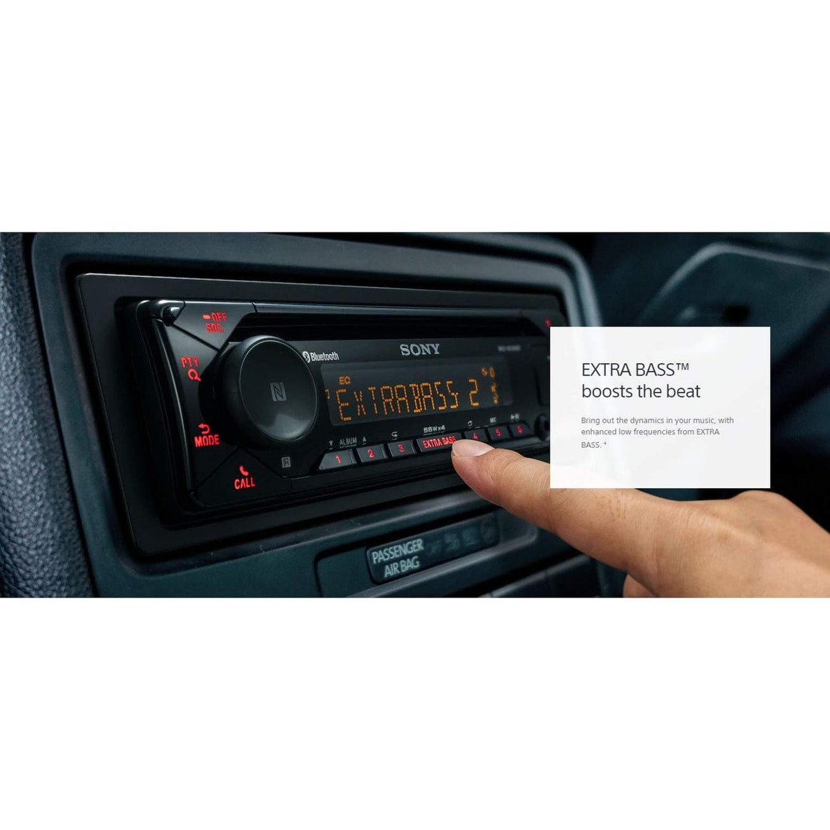 Refurbished Sony MEX-N5300BT Single-DIN Bluetooth CD Receiver