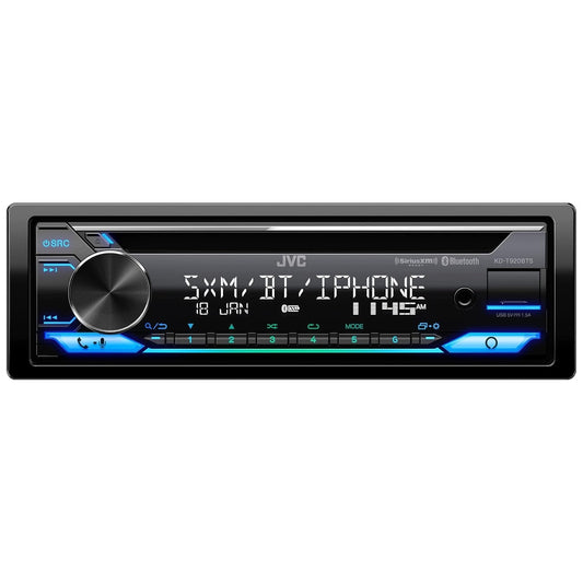Refurbished JVC KD-T920BTS Single-DIN SiriusXM-Ready CD Receiver