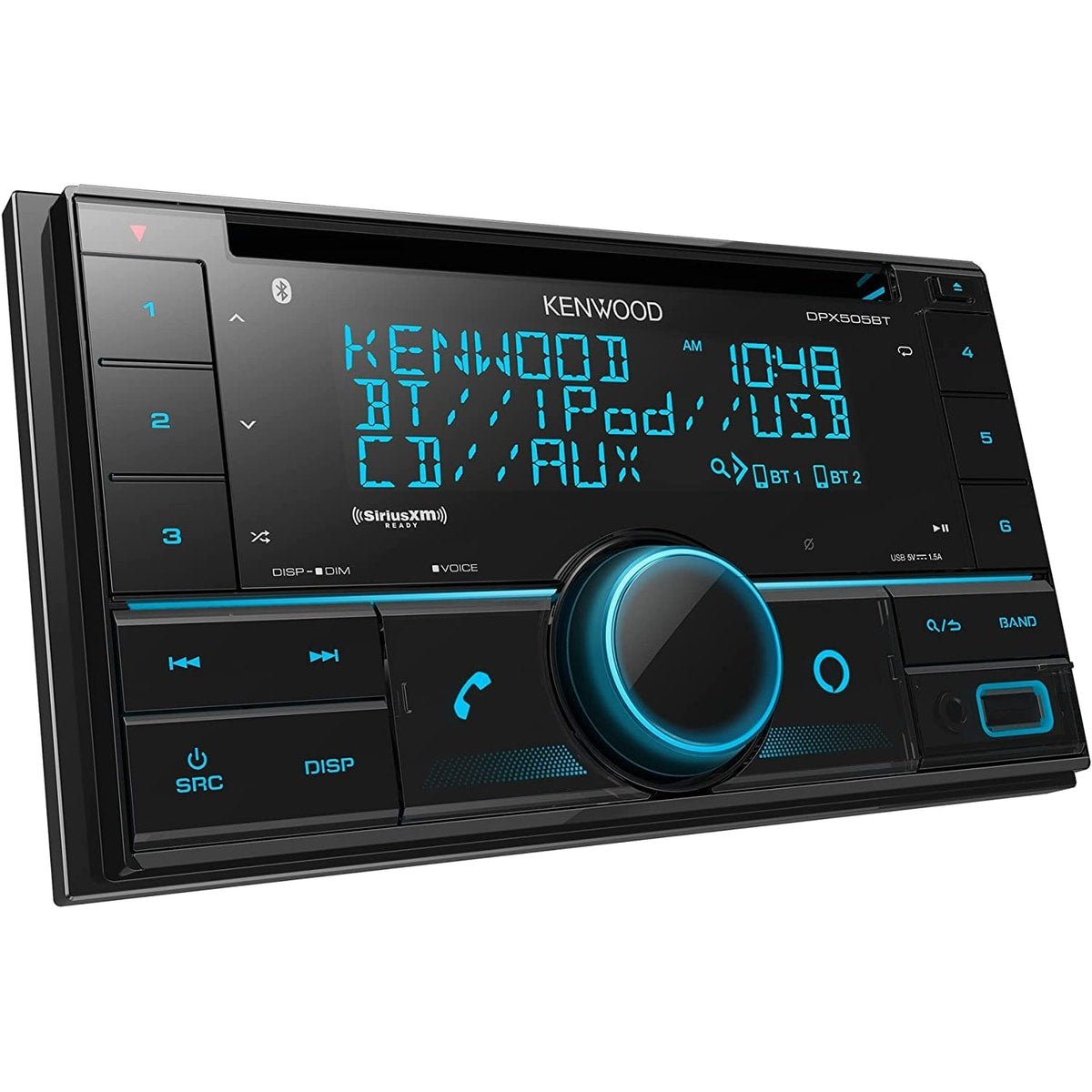 Refurbished Kenwood DPX505BT Double-DIN Bluetooth Receiver