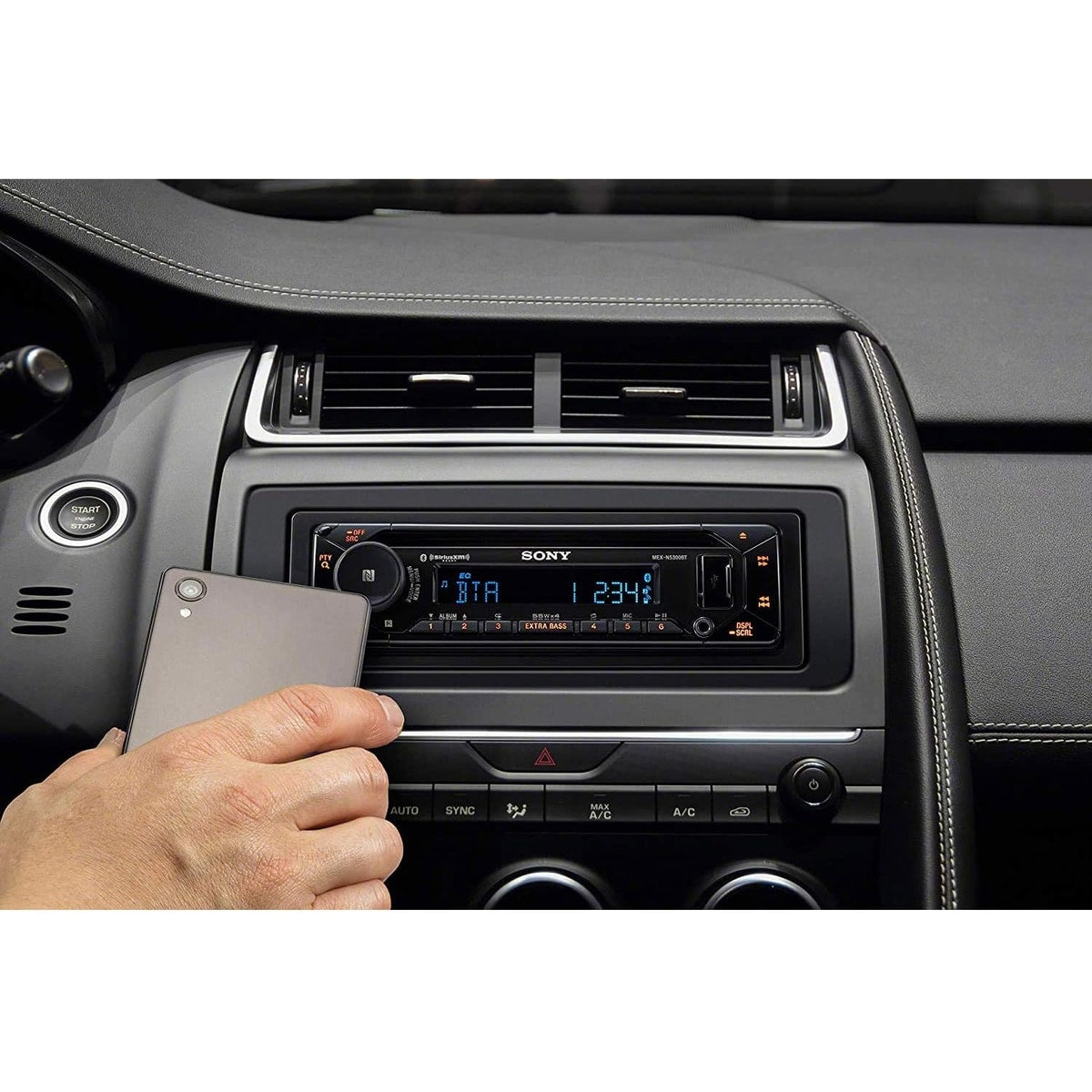 Refurbished Sony MEX-N5300BT Single-DIN Bluetooth CD Receiver