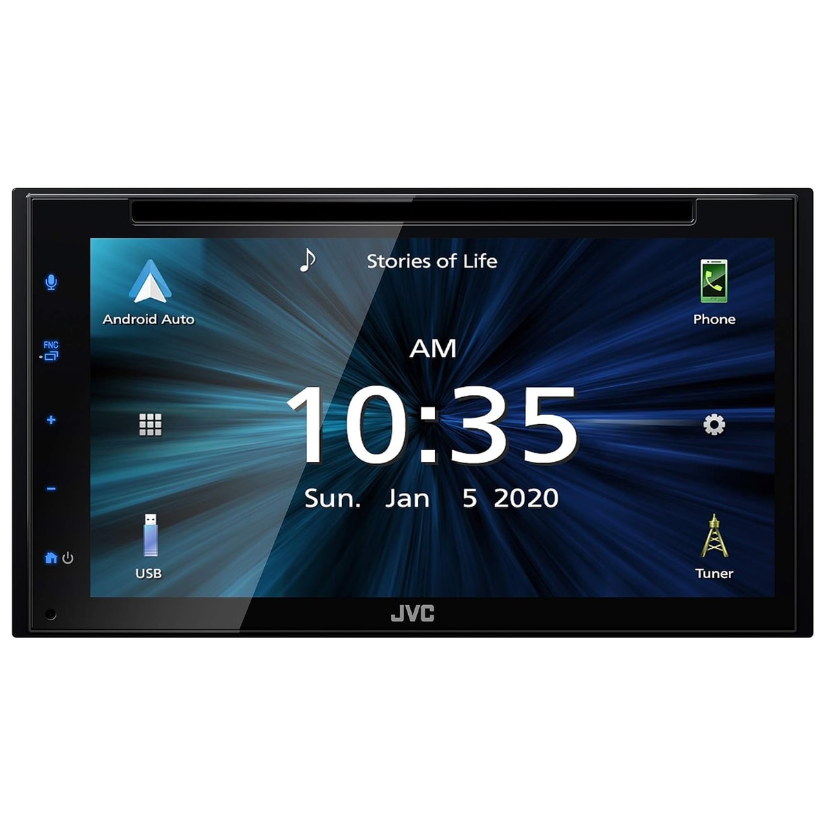 Refurbished JVC KW-V660BT DVD Touchscreen Receiver