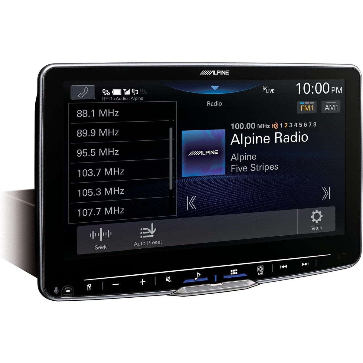 Refurbished Alpine iLX-F509 9" Floating Touchscreen Receiver