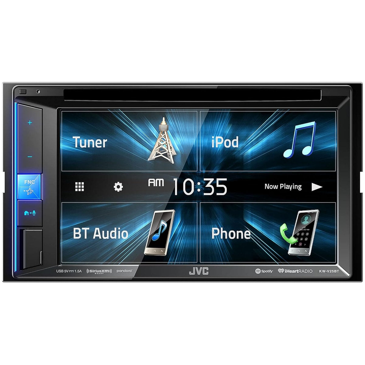 Refurbished JVC KW-V25BT 6.2" Touchscreen DVD Receiver
