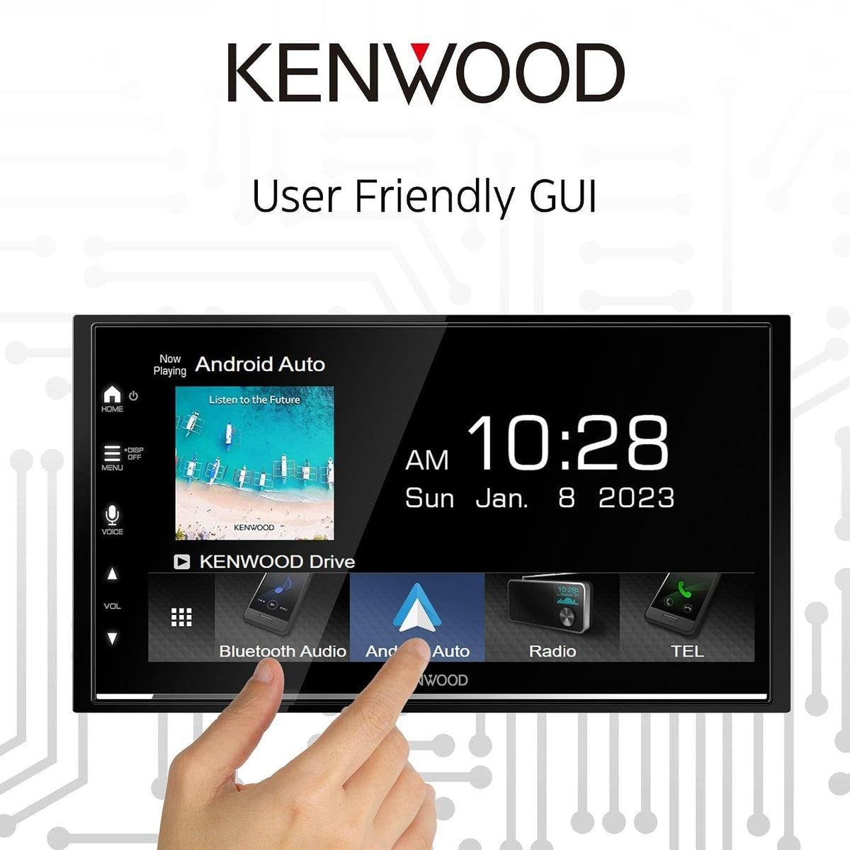 Refurbished Kenwood DMX7709S SiriusXM-Ready Multimedia Receiver