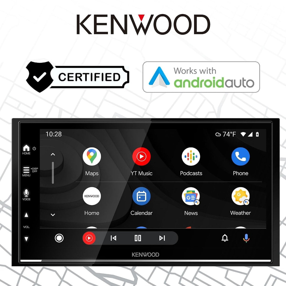 Refurbished Kenwood DMX7709S SiriusXM-Ready Multimedia Receiver