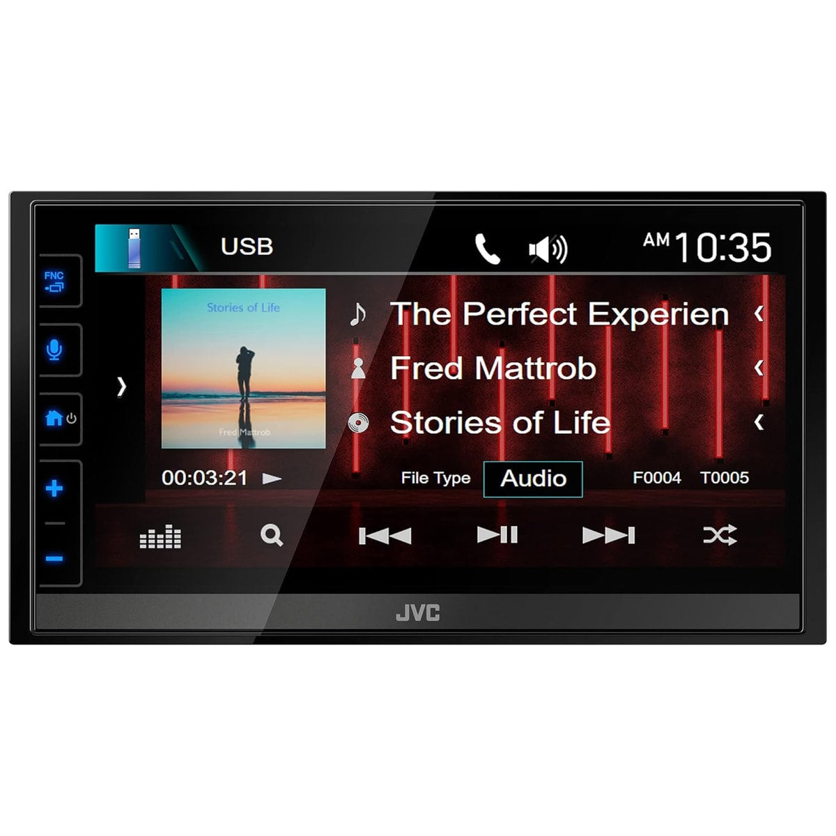 Refurbished JVC KW-M785BW Wireless Touchscreen Receiver