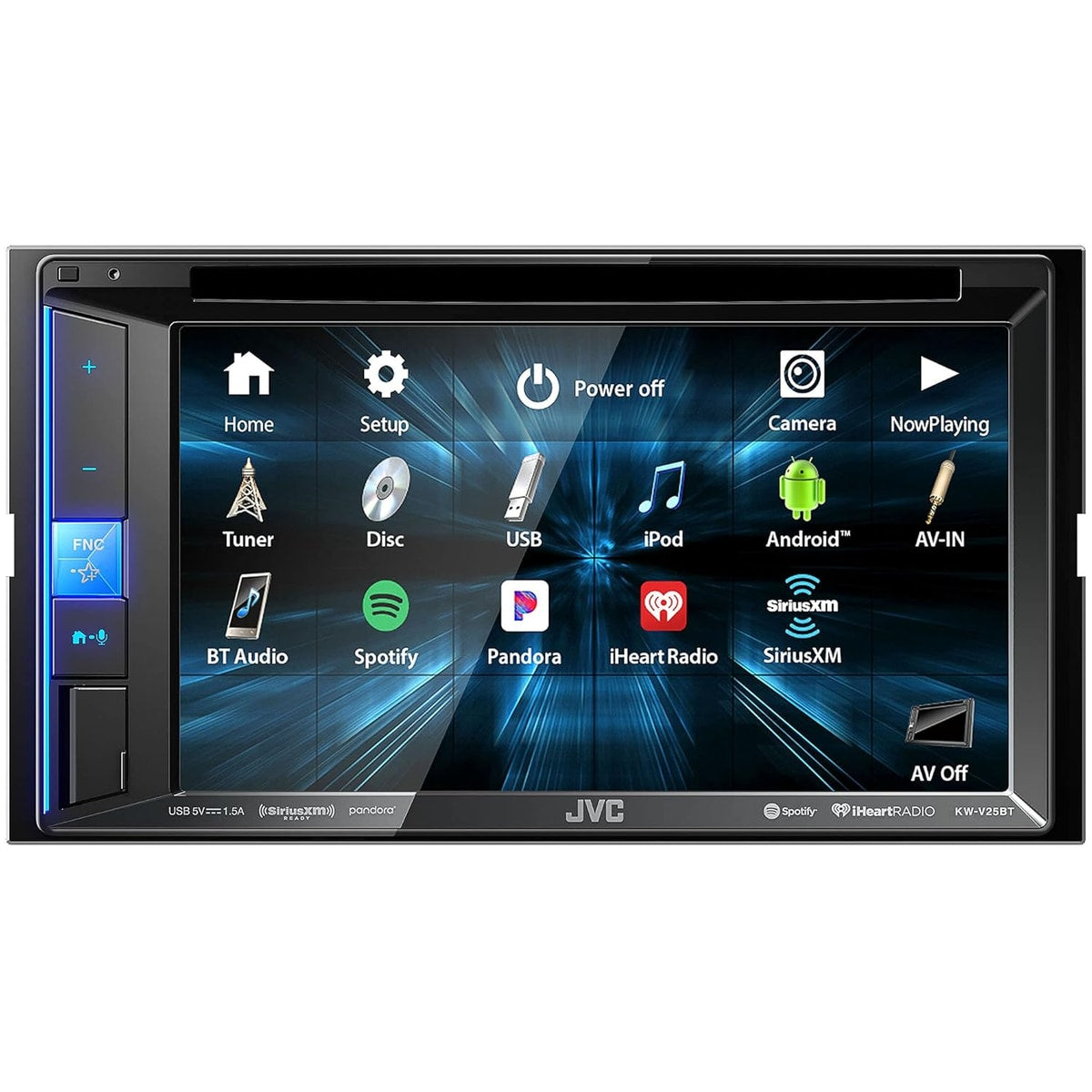 Refurbished JVC KW-V25BT 6.2" Touchscreen DVD Receiver