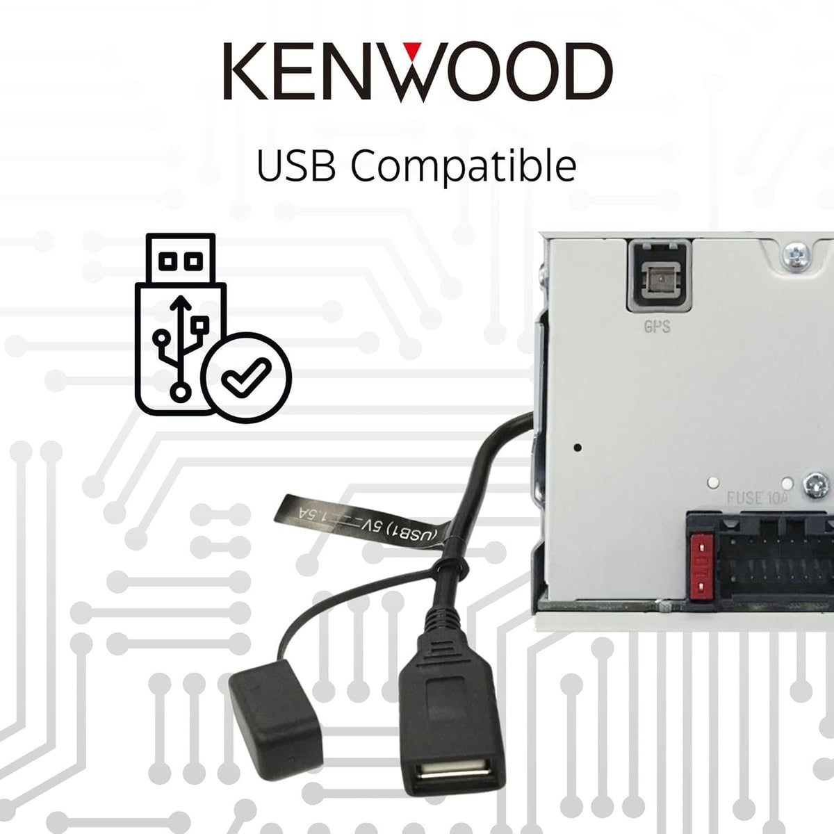 Refurbished Kenwood DMX7709S SiriusXM-Ready Multimedia Receiver
