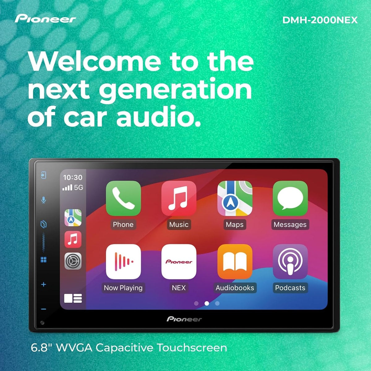 Refurbished Pioneer DMH-2000NEX Double-DIN Multimedia Receiver
