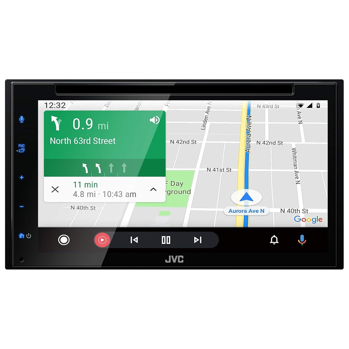 Refurbished JVC KW-V660BT DVD Touchscreen Receiver