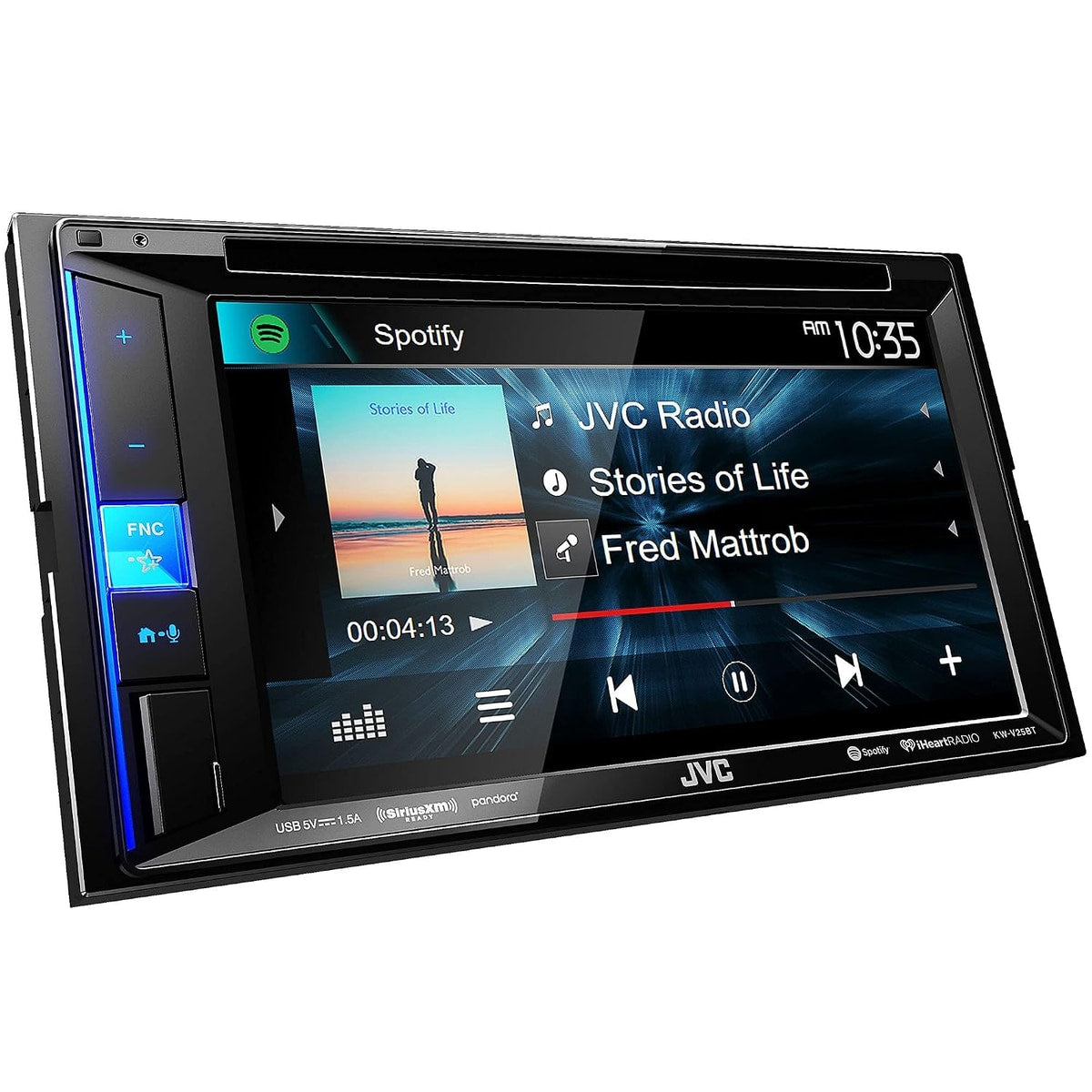 Refurbished JVC KW-V25BT 6.2" Touchscreen DVD Receiver