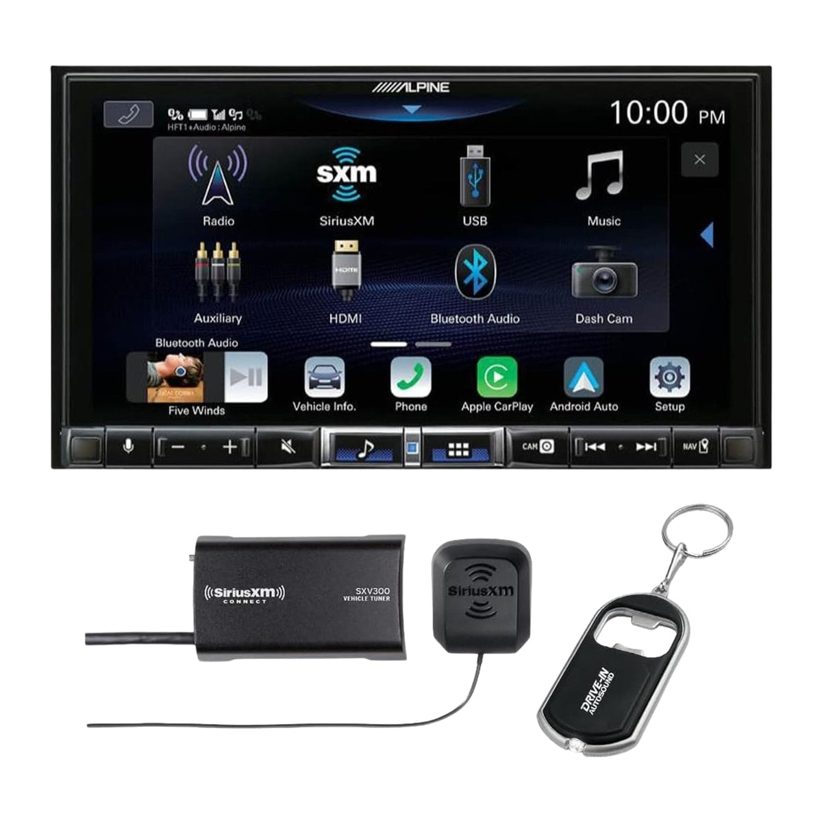 Refurbished Alpine iLX-507 7" SiriusXM-Ready Digital Media Receiver