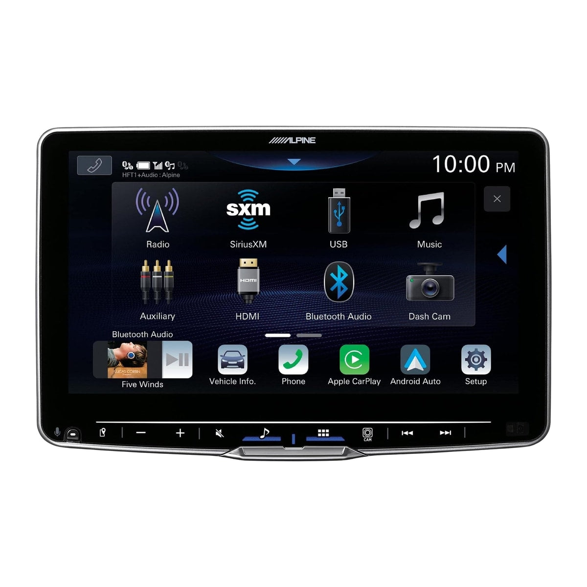 Refurbished Alpine iLX-F509 9" Floating Touchscreen Receiver