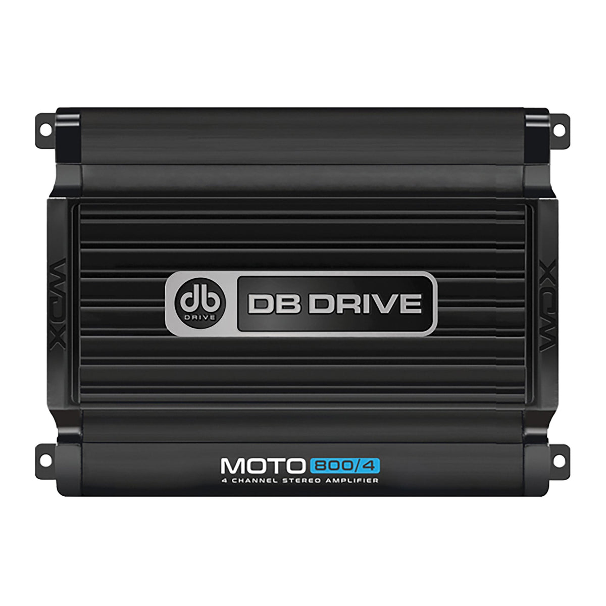 DB Drive WDX MOTO800/4 4-Channel Class D Amplifier, 4 x 300W @ 4 Ohm
