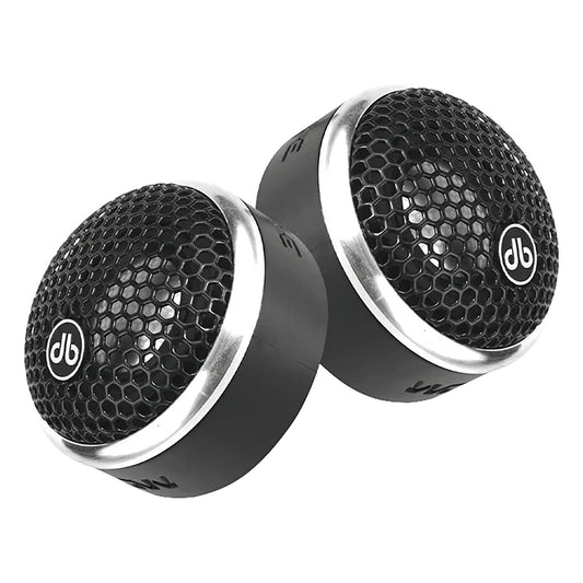 DB Drive WDX1TW-MOTO WDXMOTO 1-In. Aluminum Dome Tweeters, 225W Max, 4 Ohm, Pair
