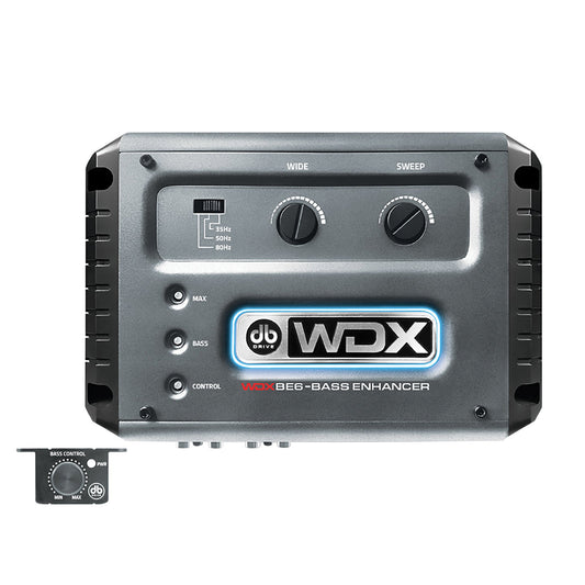 DB Drive WDXBE6 Digital Bass Enhancer with Dash Mount Remote