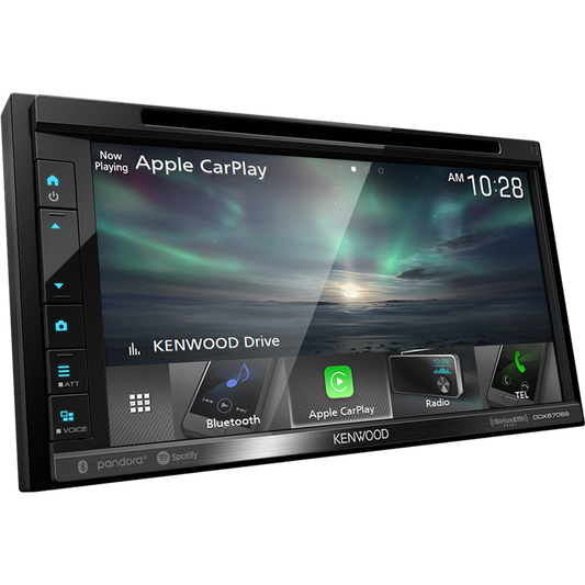 Refurbished Kenwood DDX6706S 6.8" SiriusXM-Ready DVD Receiver