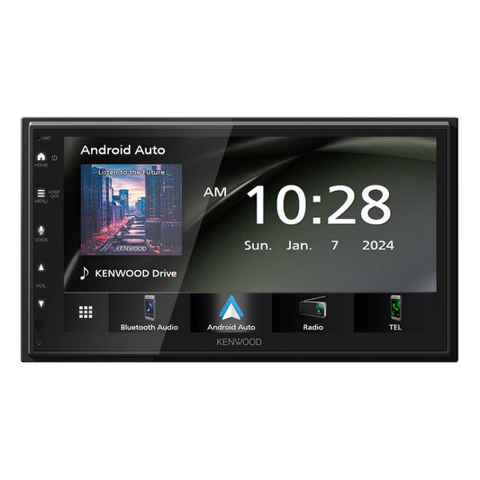 Kenwood DMX4710S 6.8-Inch Digital Multimedia Receiver with Apple CarPlay, Android Auto and SiriusXM Ready