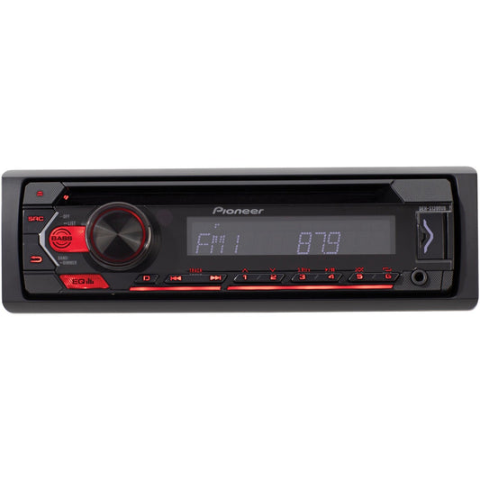 Pioneer DEH-S1200UB Single-DIN CD Receiver with USB and Aux Input