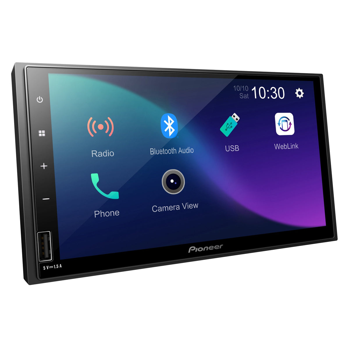 Pioneer DMH-470EX 7-Inch Double-DIN Digital Media Receiver with Bluetooth and WebLink