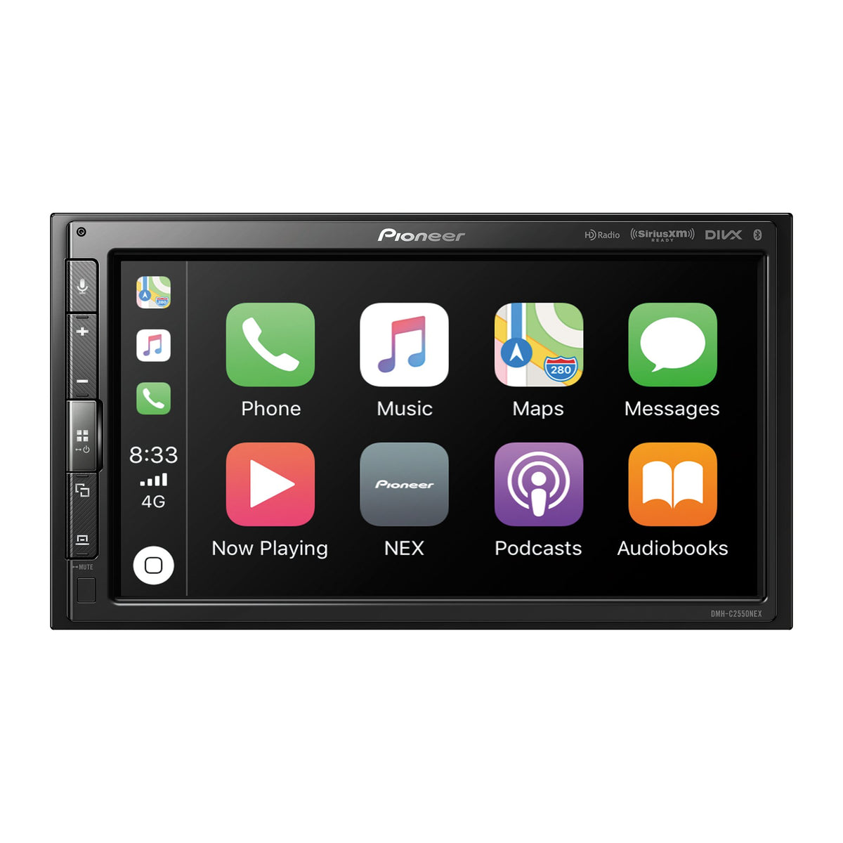 Pioneer DMH-C2550NEX 6.8-Inch Modular Digital Multimedia Receiver with Apple CarPlay, Android Auto and HD Radio