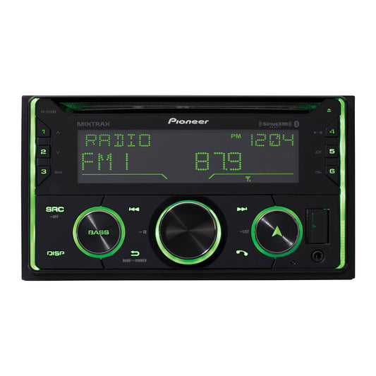 Pioneer FH-S722BS Double-DIN CD Receiver with Bluetooth, SiriusXM Ready