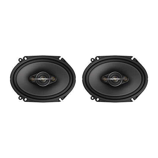 Pioneer TS-A6881F A-Series 6x8 in. 4-Way Coaxial Car Speakers, 350W Max, Pair